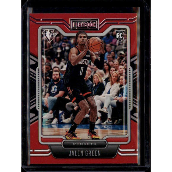 2021-22 Jalen Green Rookie Card | Houston Rockets | Panini Playbook - Picture 1 of 2